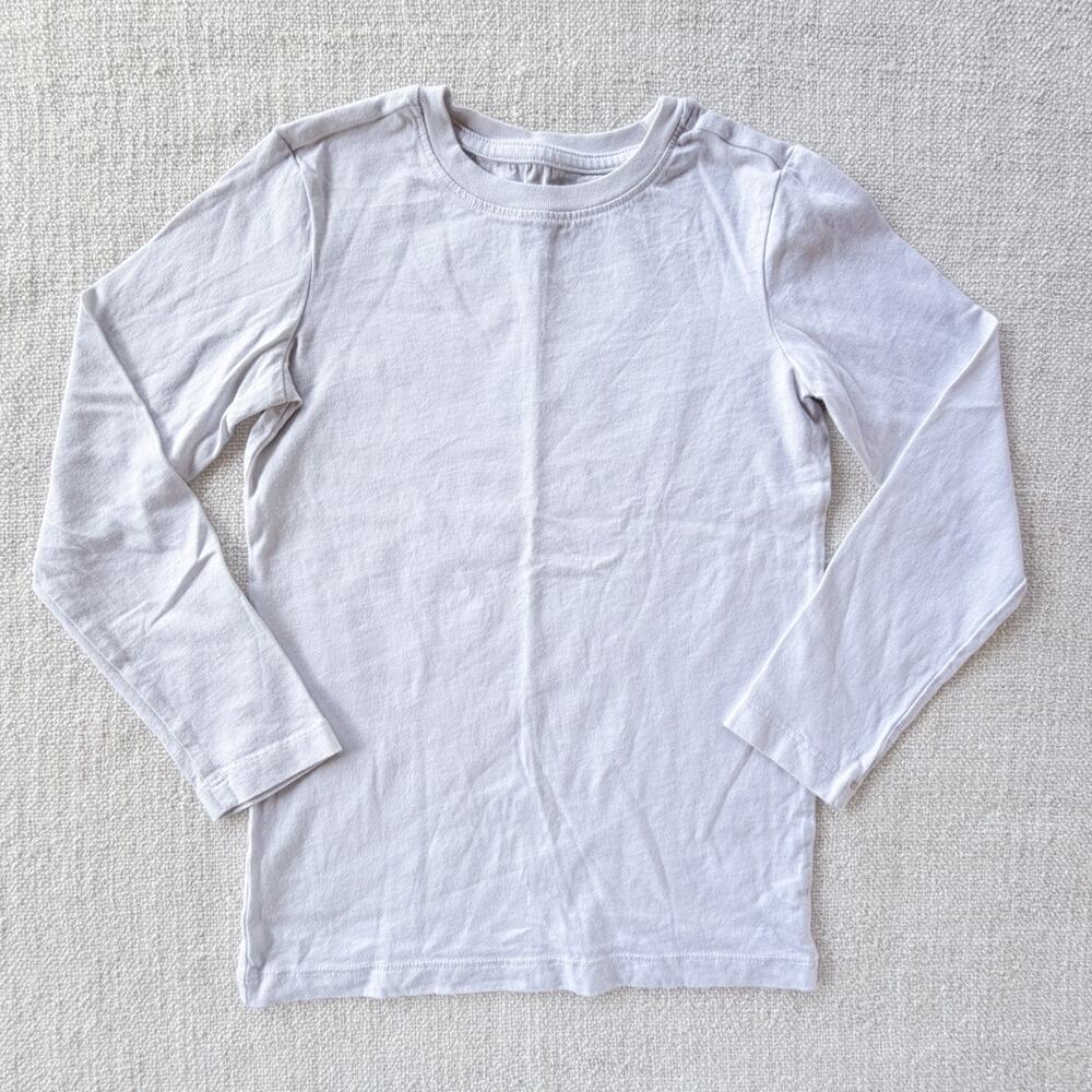 Primary White Long Sleeve Tee GUC 6/7